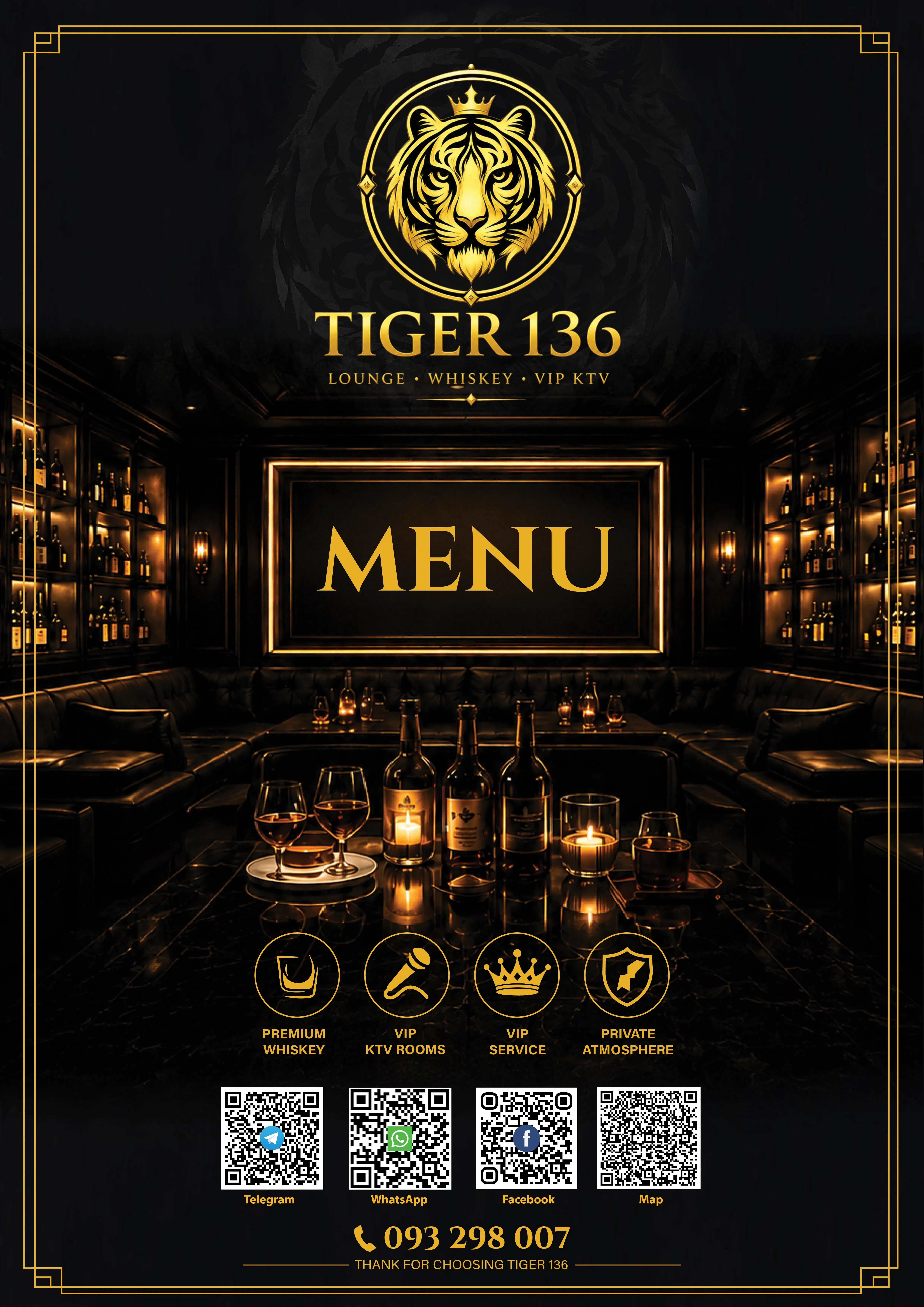 Tiger 136 atmosphere